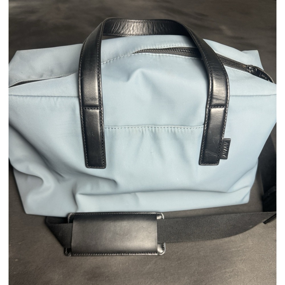 Away The Everywhere Bag Nylon Travel Tote Weekend Carry-On Minimalist Light Blue